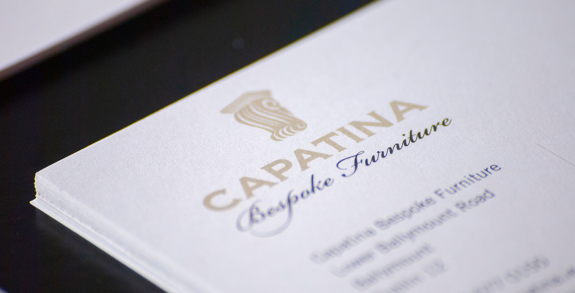 Capatina Bespoke Furniture - Full Colour Logo