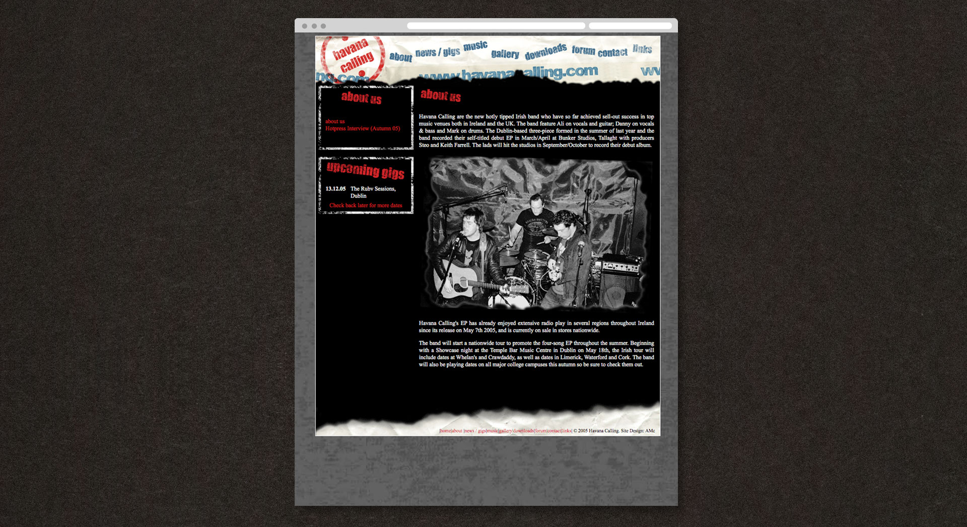 Havana Calling Website - About Us